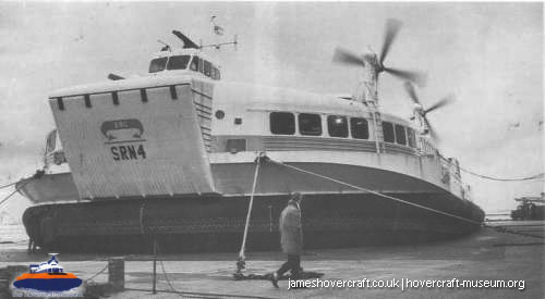 SRN4 prototype GH-2007 -  (credit: The <a href='http://www.hovercraft-museum.org/' target='_blank'>Hovercraft Museum Trust</a>).